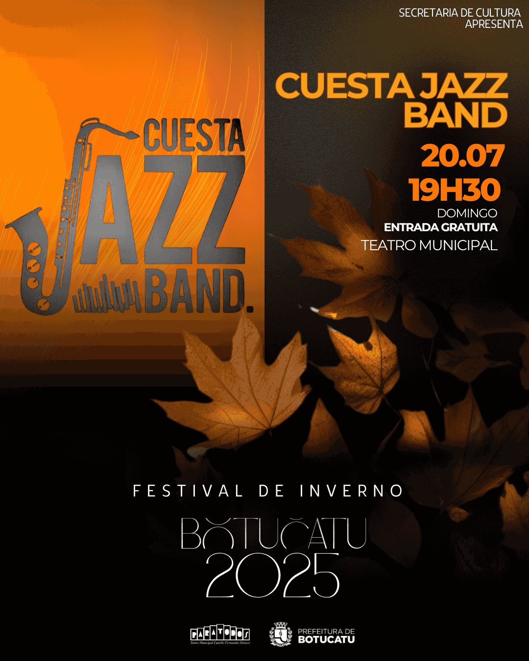 Banner do evento CUESTA JAZZ BAND