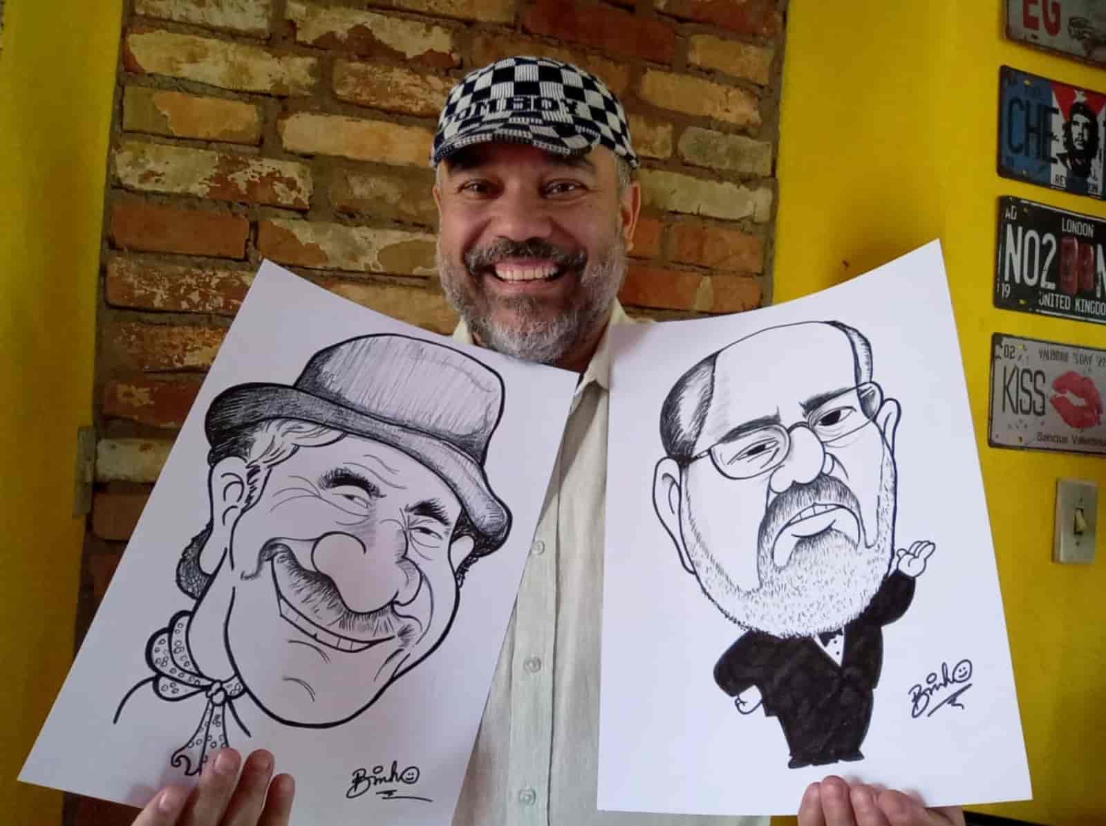 Imagem do evento "Salão Tatuiano de Humor - Caricaturas da Nossa Gente "
