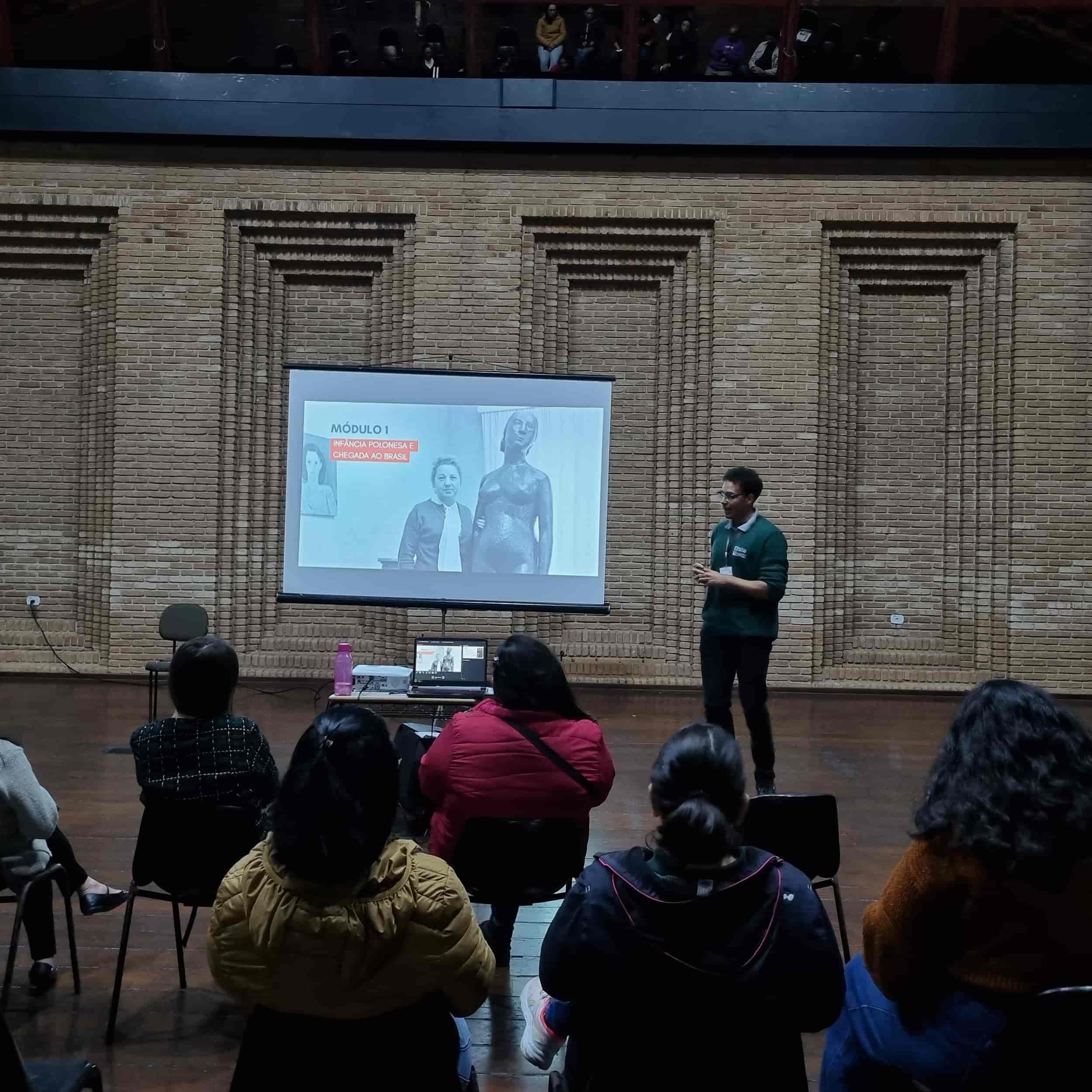 Imagem do evento Curso Para Guias de Turismo - “Felícia Leirner: Trajetória, Vida e Obra”