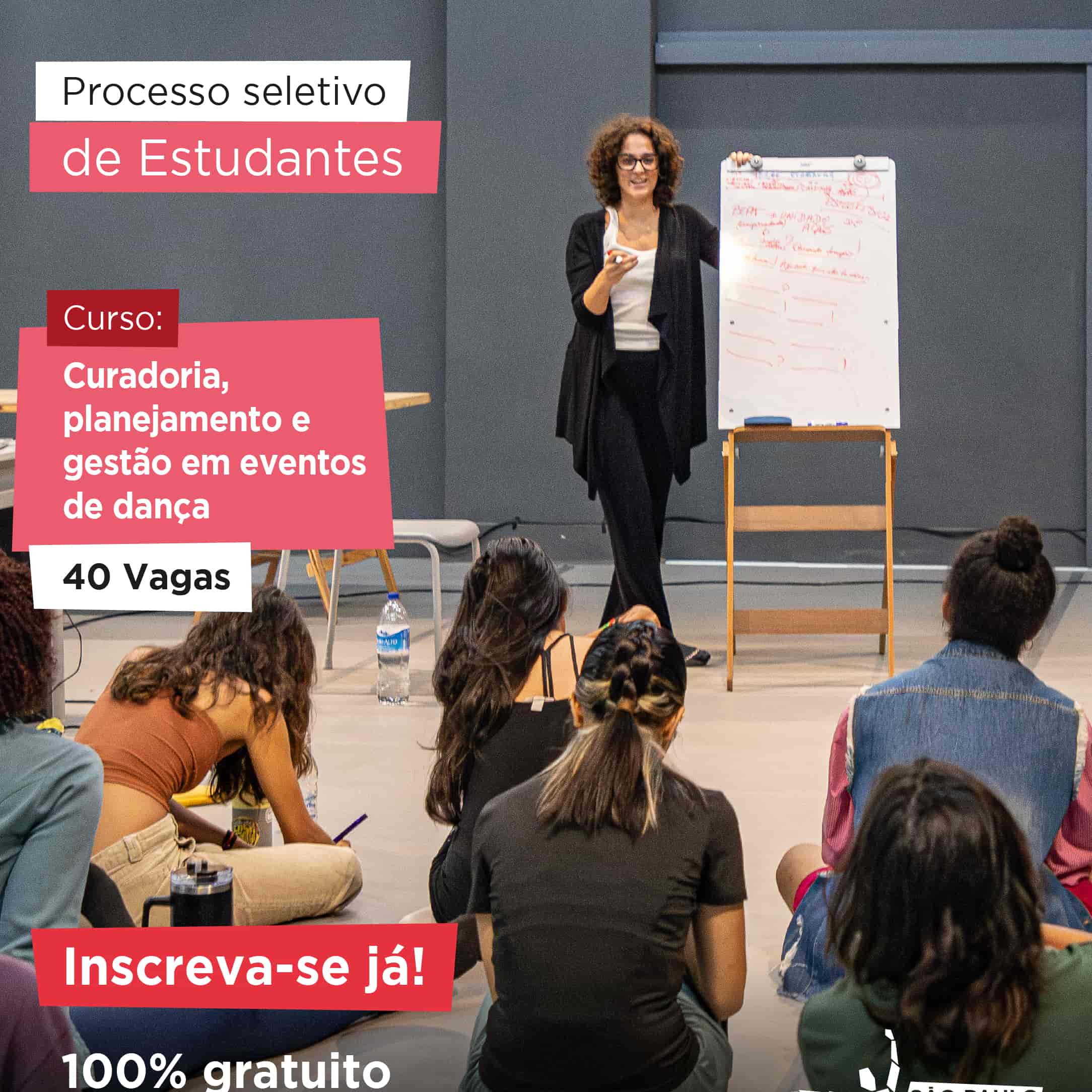 Imagem do evento Curso de Extensão Cultural "Curadoria, Planejamento e Gestão em Eventos de Dança"