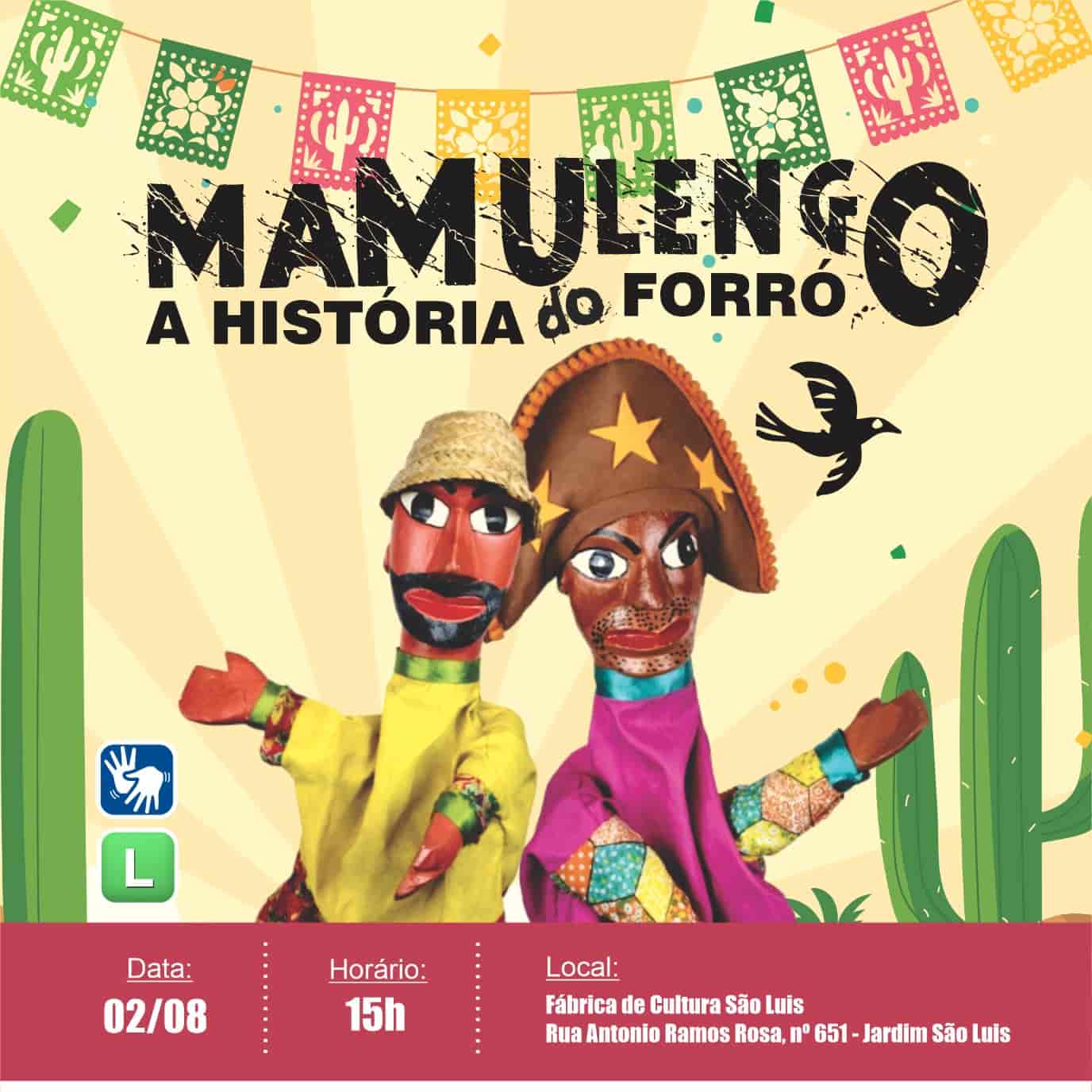Imagem do evento Espetáculo “Mamulengo: A História do Forró”
