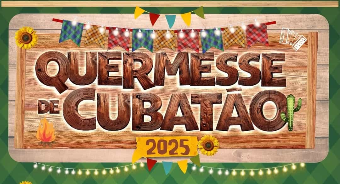 Banner do evento Quermesse de Cubatão 2025 (Píer)