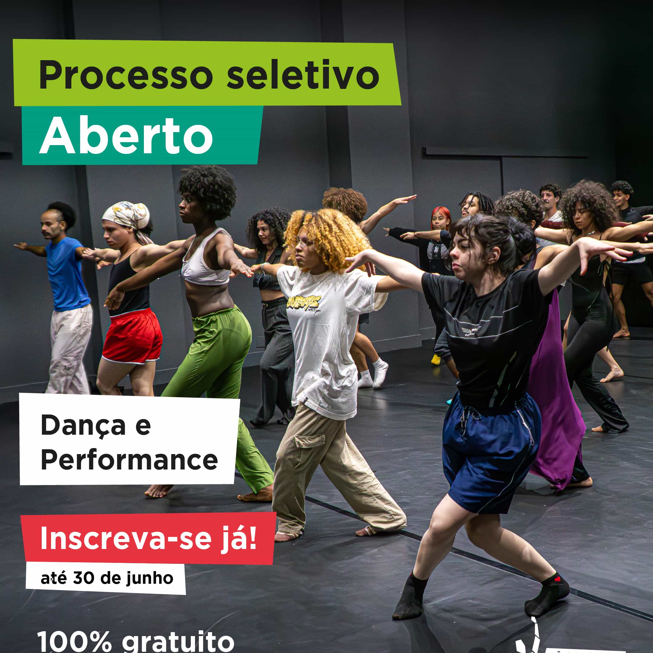Banner do evento Cursos Regulares - Dança e Performance (turma matutino)