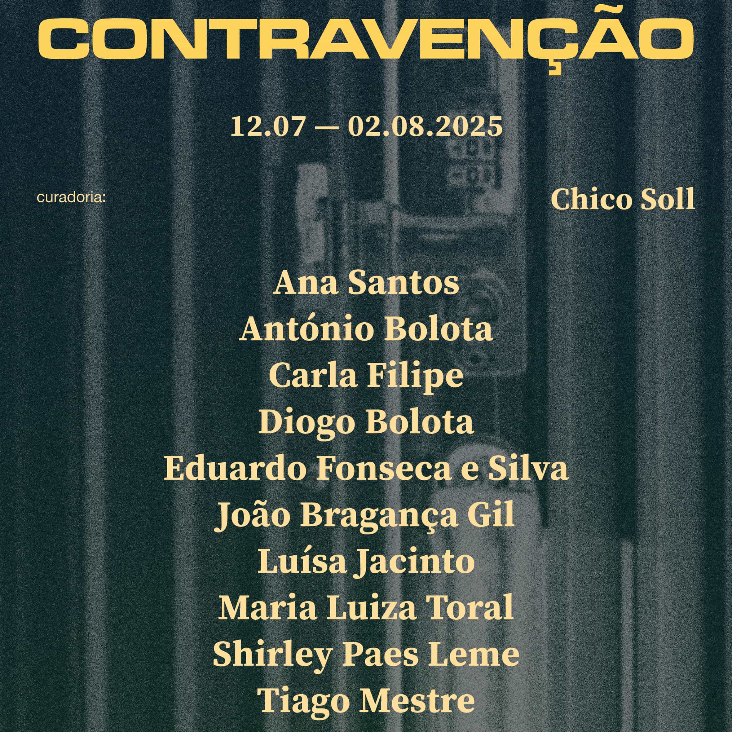 Banner do evento Contravenção