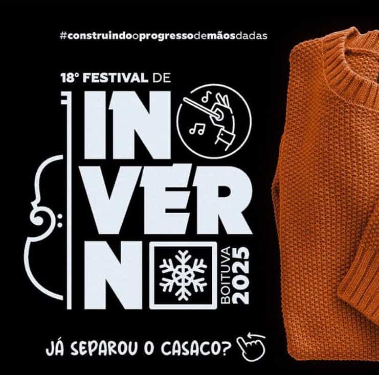 Banner do evento 18° Festival de Inverno de Boituva