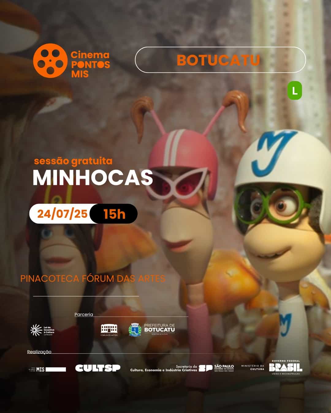Banner do evento 🪱 Minhocas