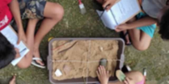Banner do evento Quem Quer ser Arqueólogo?  