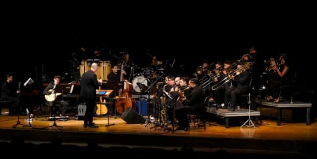 Banner do evento Big Band da Orquestra Jovem Tom Jobim 