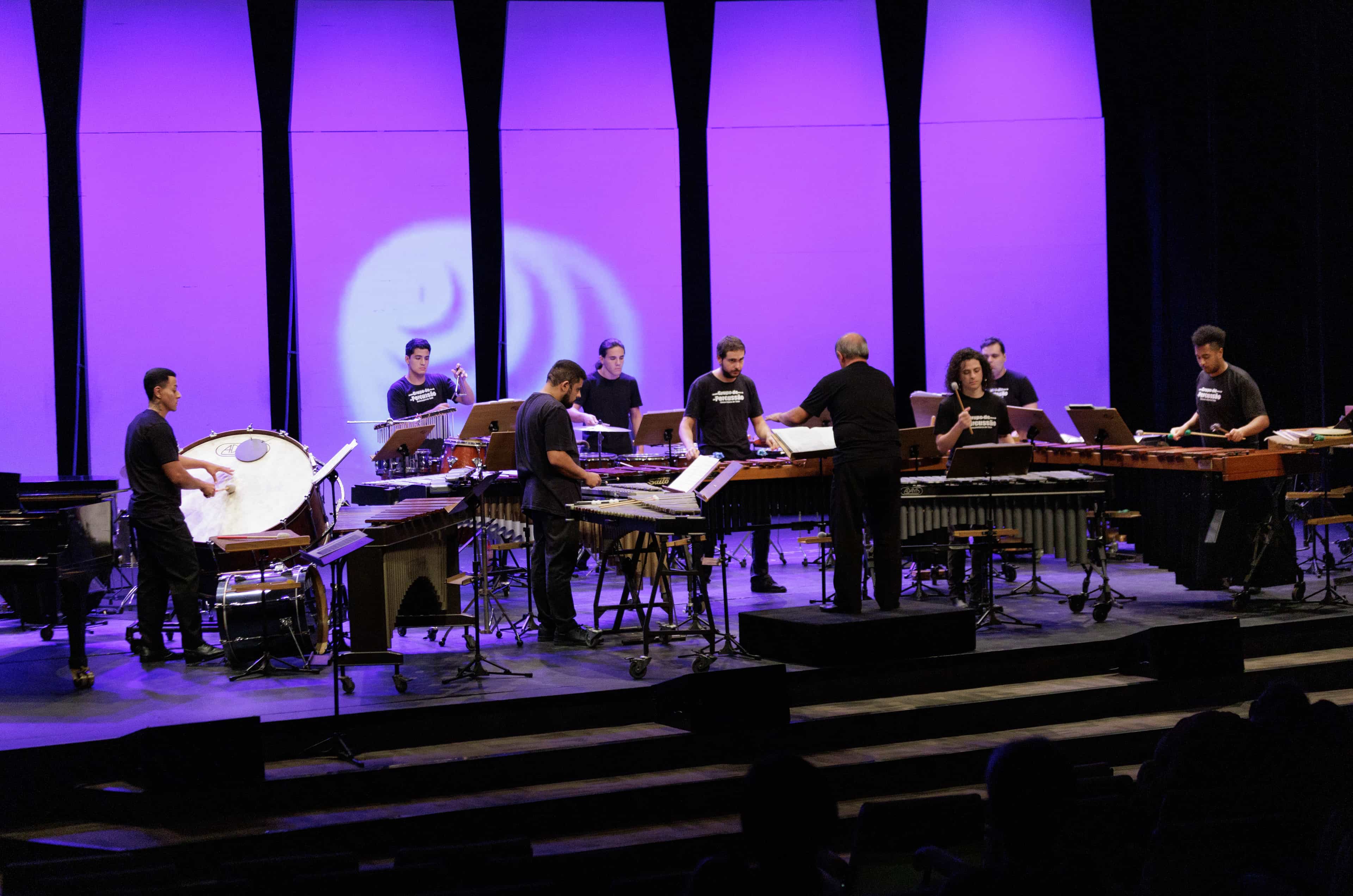 Banner do evento Concerto: Grupo de Percussão 