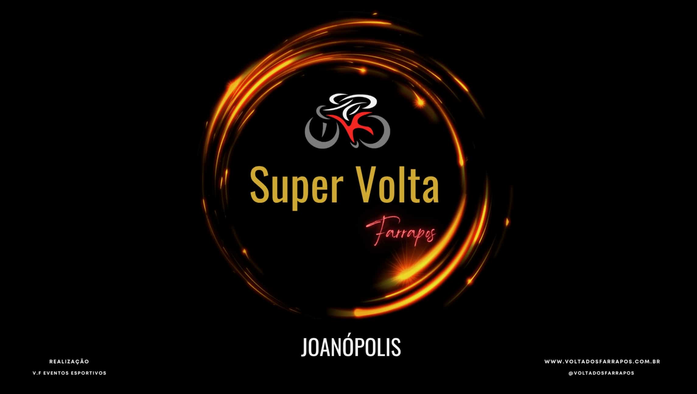 Banner do evento Super Volta Farrapos - Joanópolis