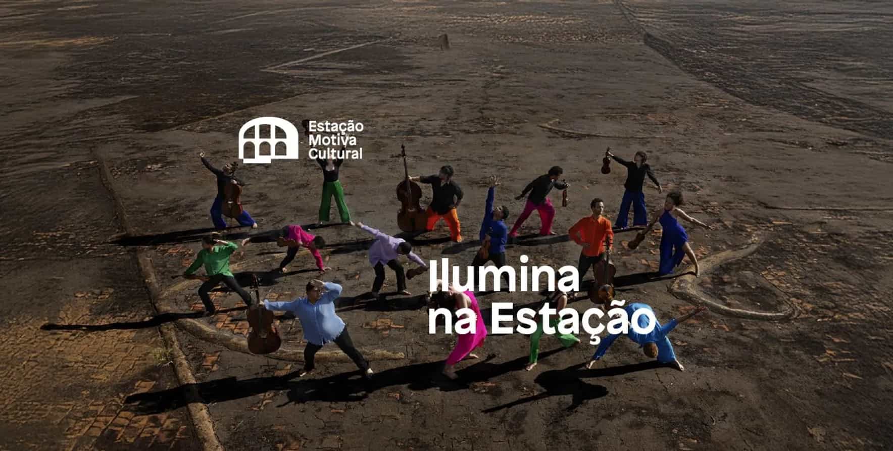 Banner do evento Ilumina na Estação: de Bach ao Choro