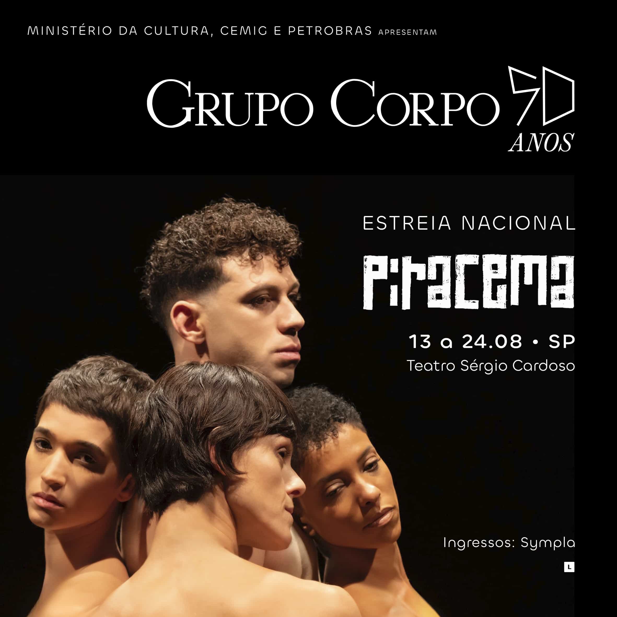Banner do evento Grupo Corpo
