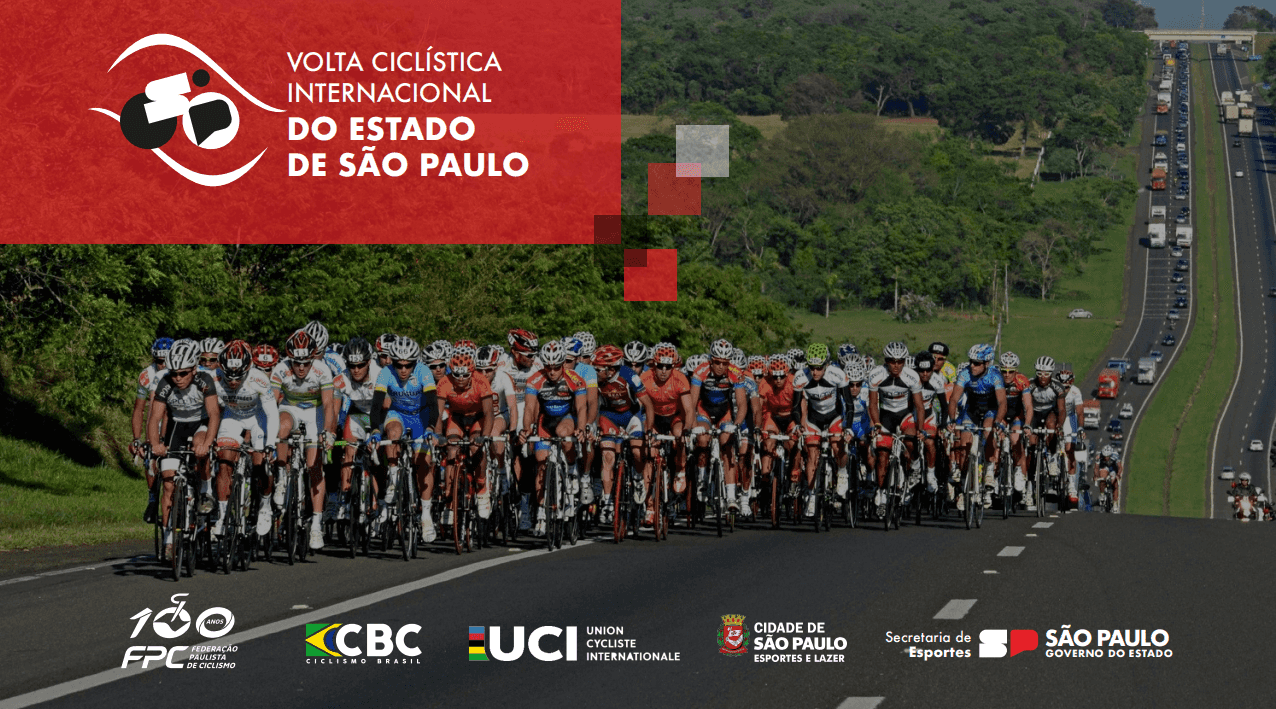 Banner do evento VOLTA CICLÍSTICA INTERNACIONAL DO ESTADO DE SÃO PAULO