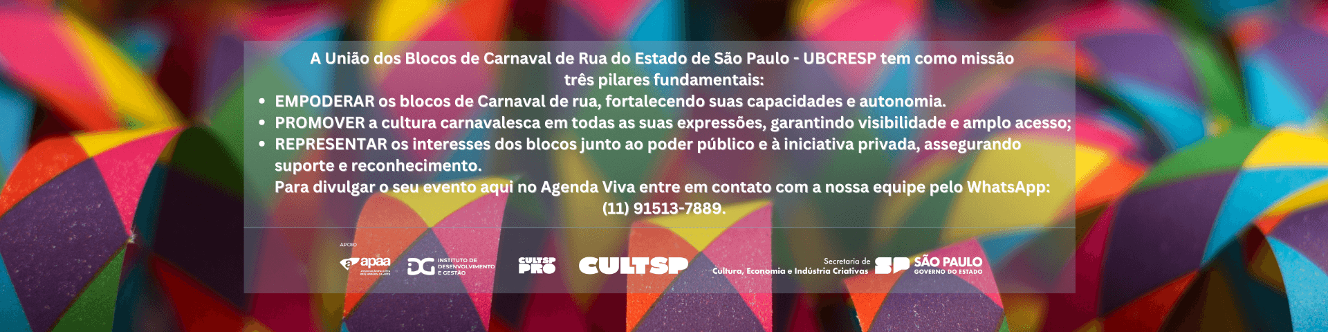 Banner do produtor do evento