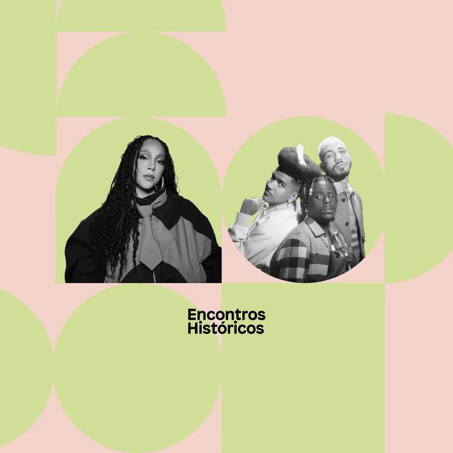 Banner do evento Encontros Históricos - Negra Li e Os Garotin