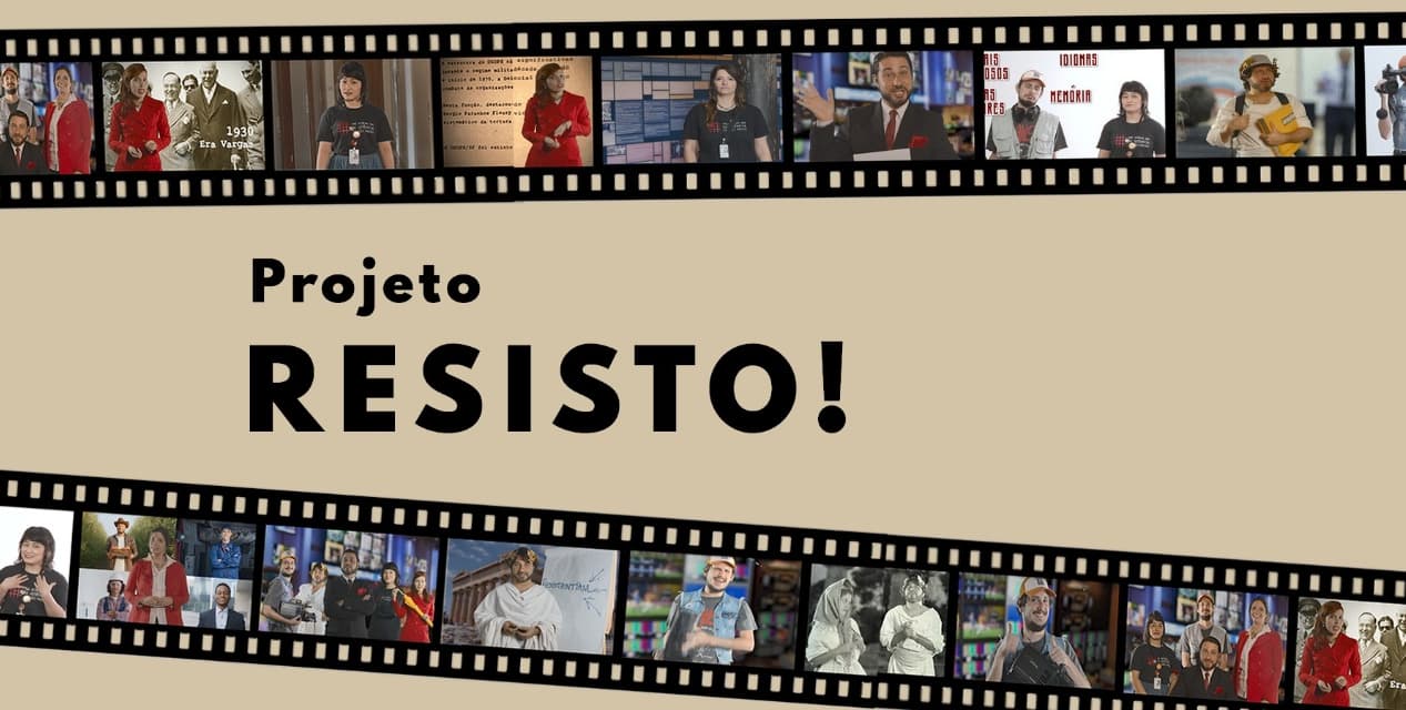 Banner do evento Oficina Projeto Resisto!
