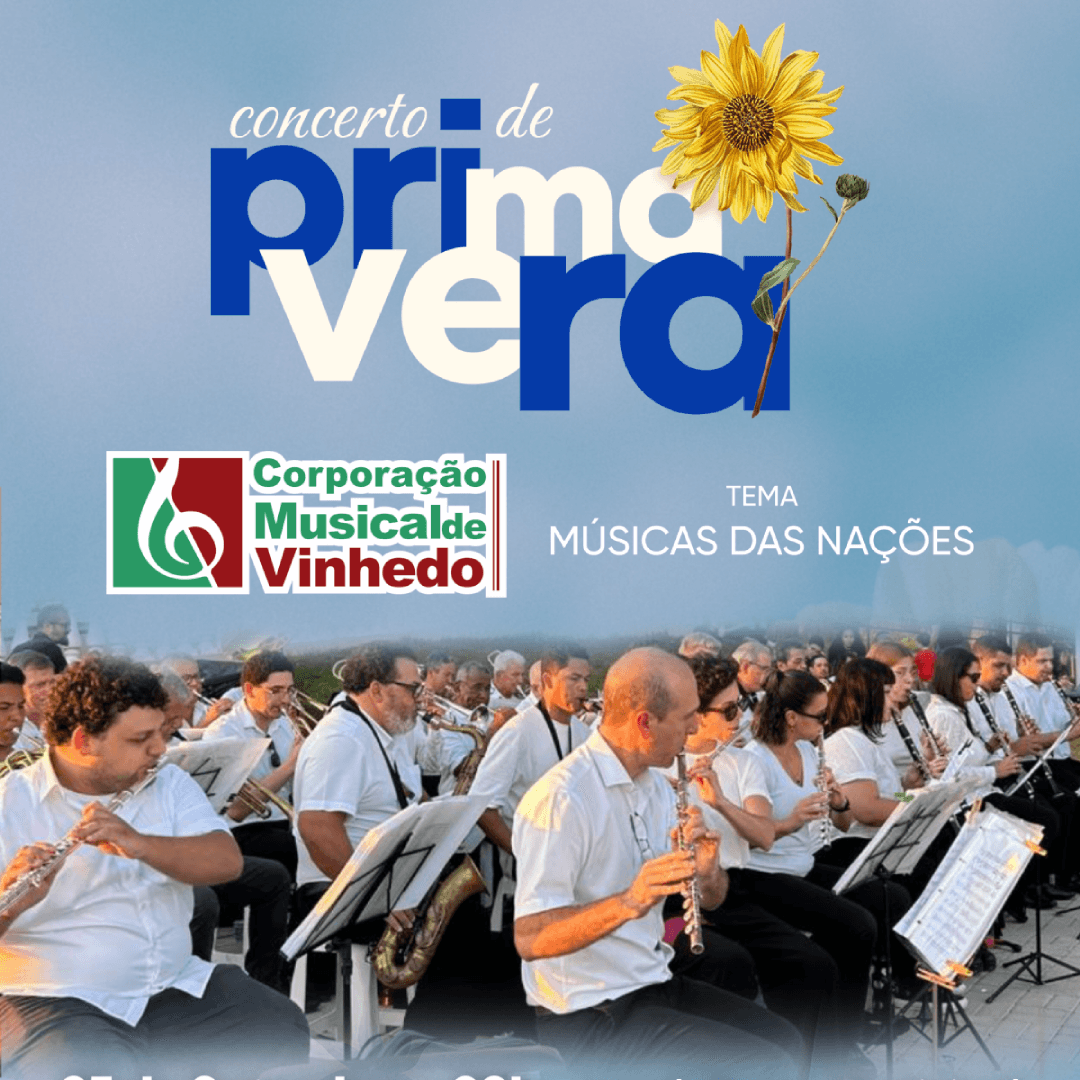 Banner do evento CONCERTO DE PRIMAVERA