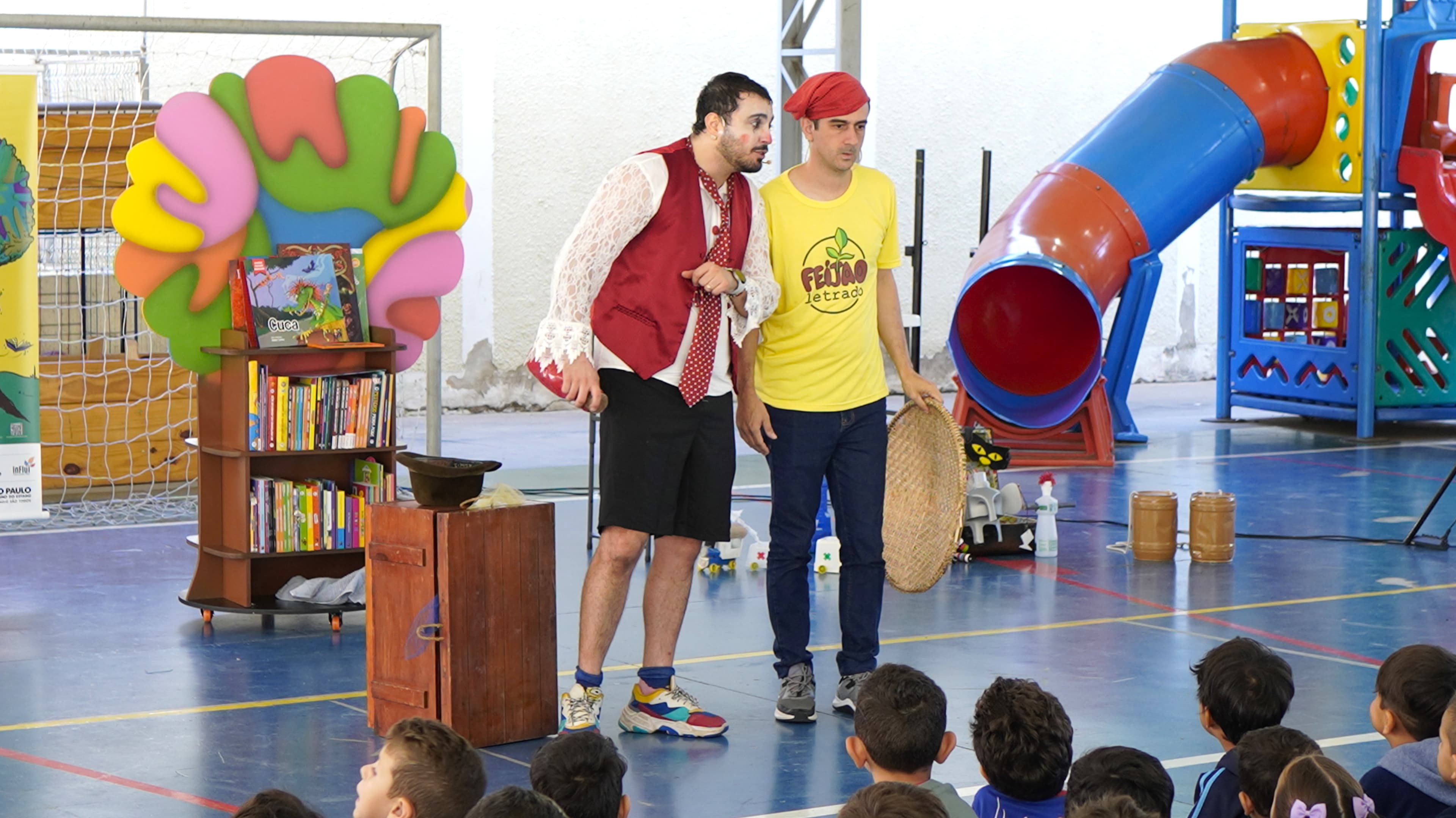 Banner do evento Feijão Letrado volta a Valinhos como maior projeto de incentivo à leitura do país