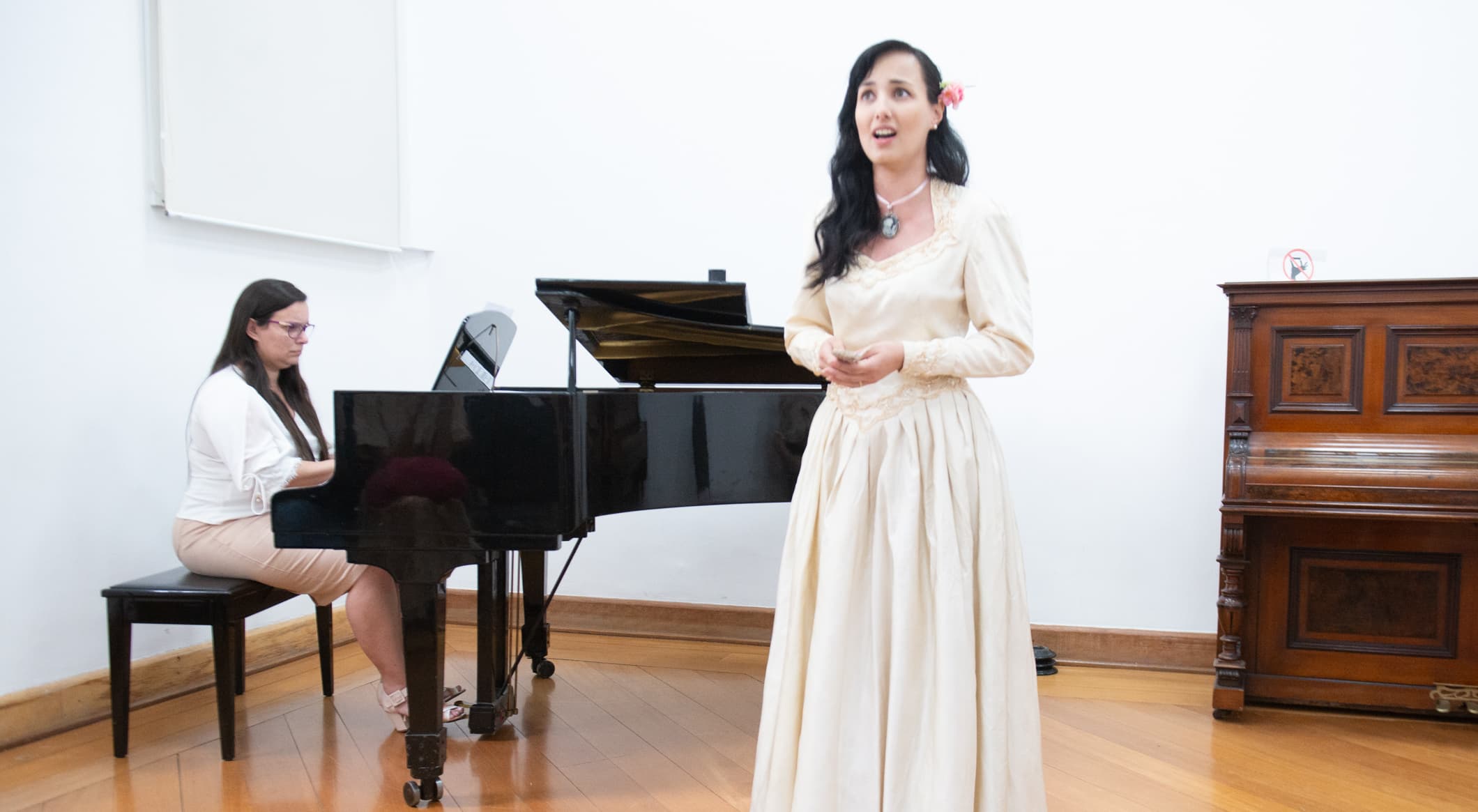 Banner do evento Recital de Estudantes/ Canto Lírico e Piano Colaborativo