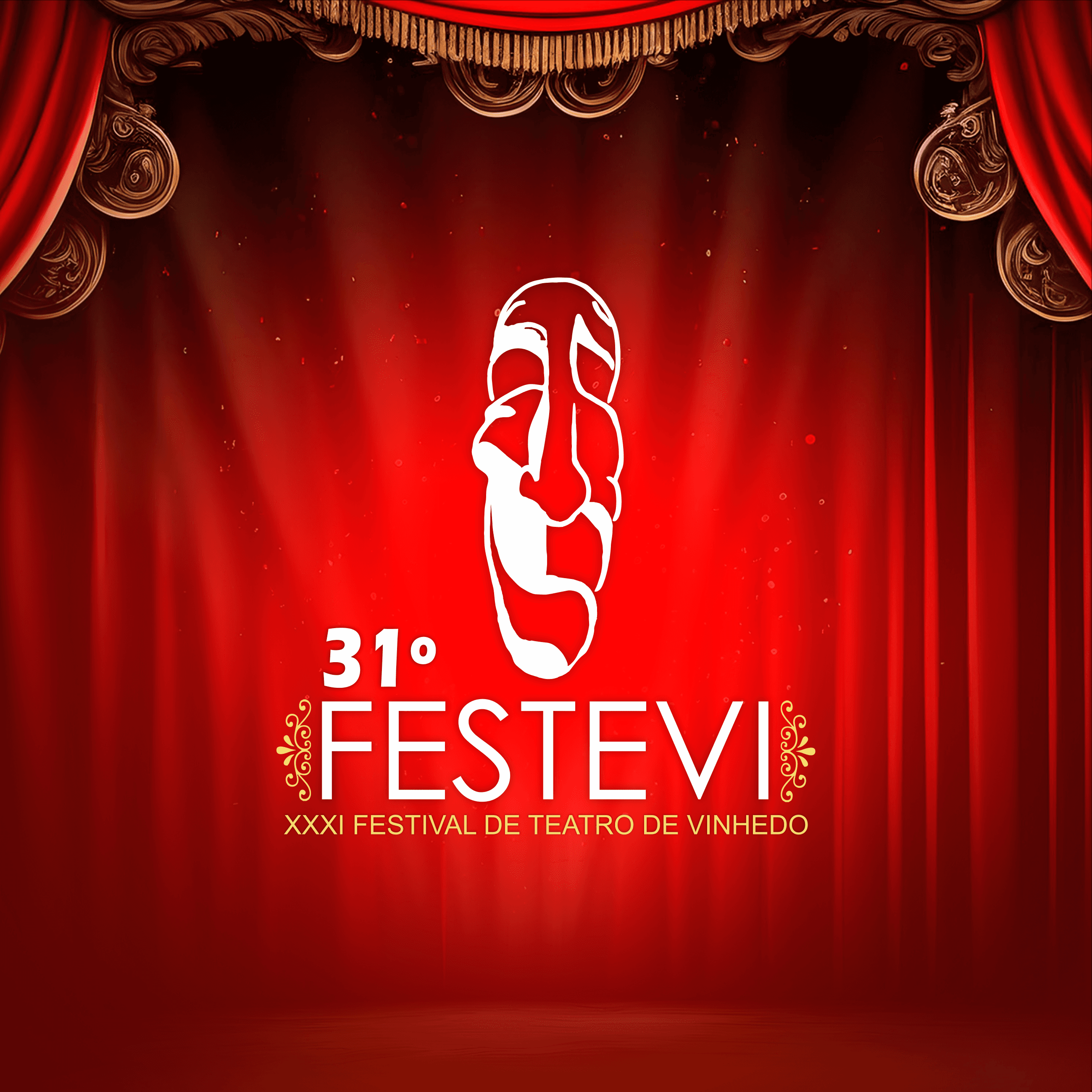 Banner do evento 31° FESTEVI - FESTIVAL DE TEATRO DE VINHEDO