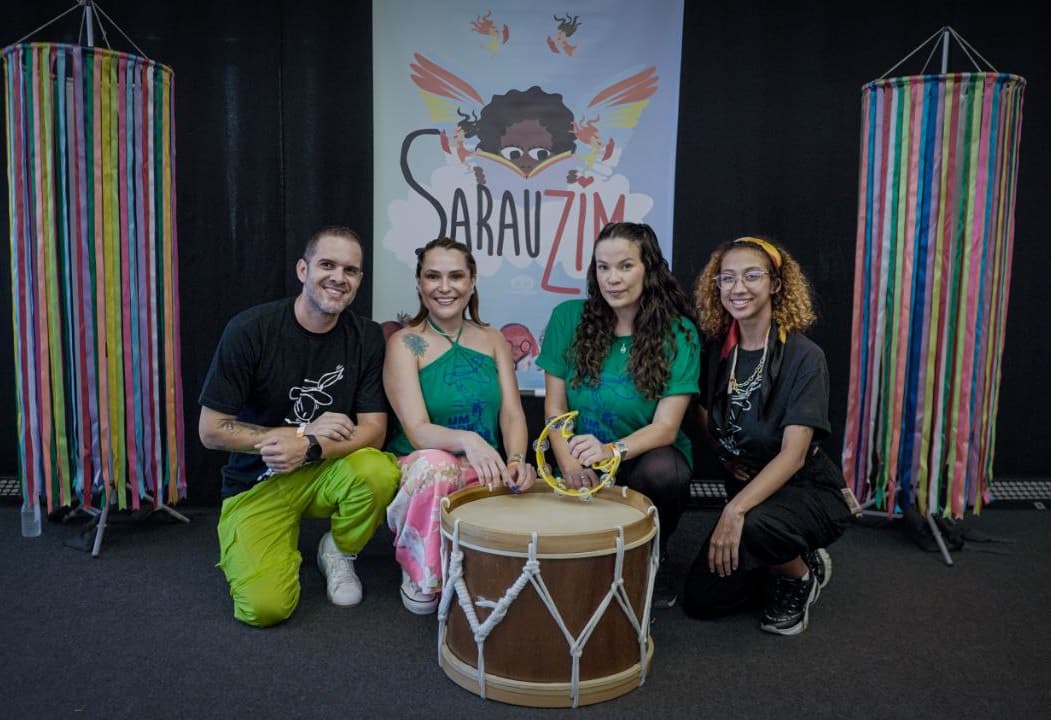Banner do evento SarauZim - Sarau no Museu