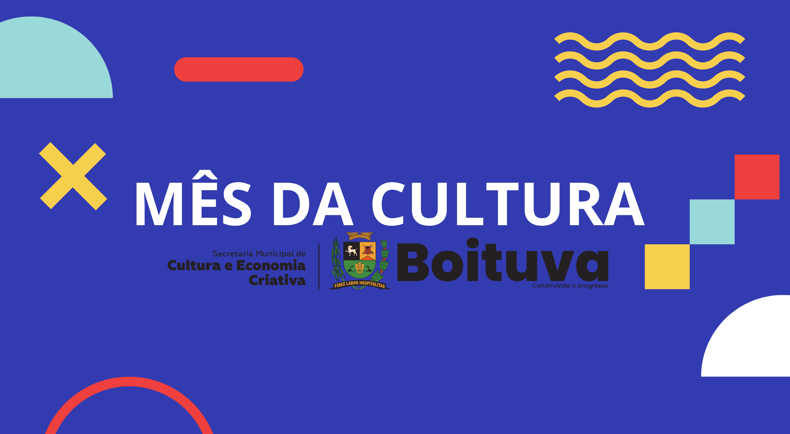 Banner do evento MÊS DA CULTURA 