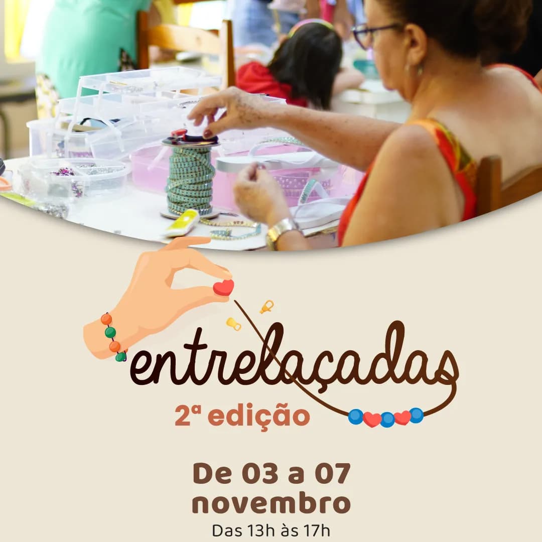 Banner do evento Projeto: Entrelaçadas 2ª edição - PROAC 54585