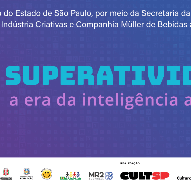 Banner do evento Projeto: SUPERATIVIDADE A ERA DA INTELIGÊNCIA ARTIFICIAL - PROAC - 49825