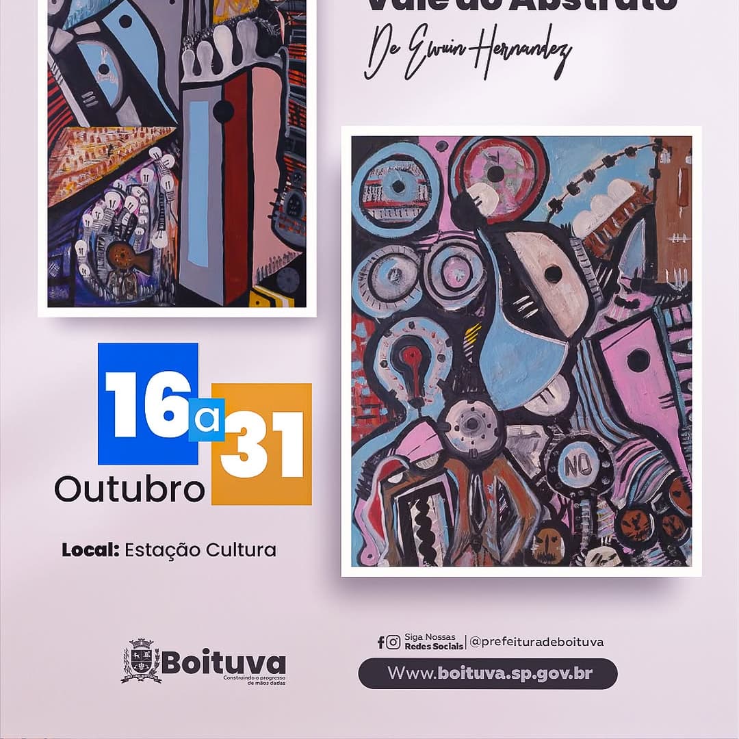 Banner do evento EXPOSIÇÃO VALE DO ABSTRATO