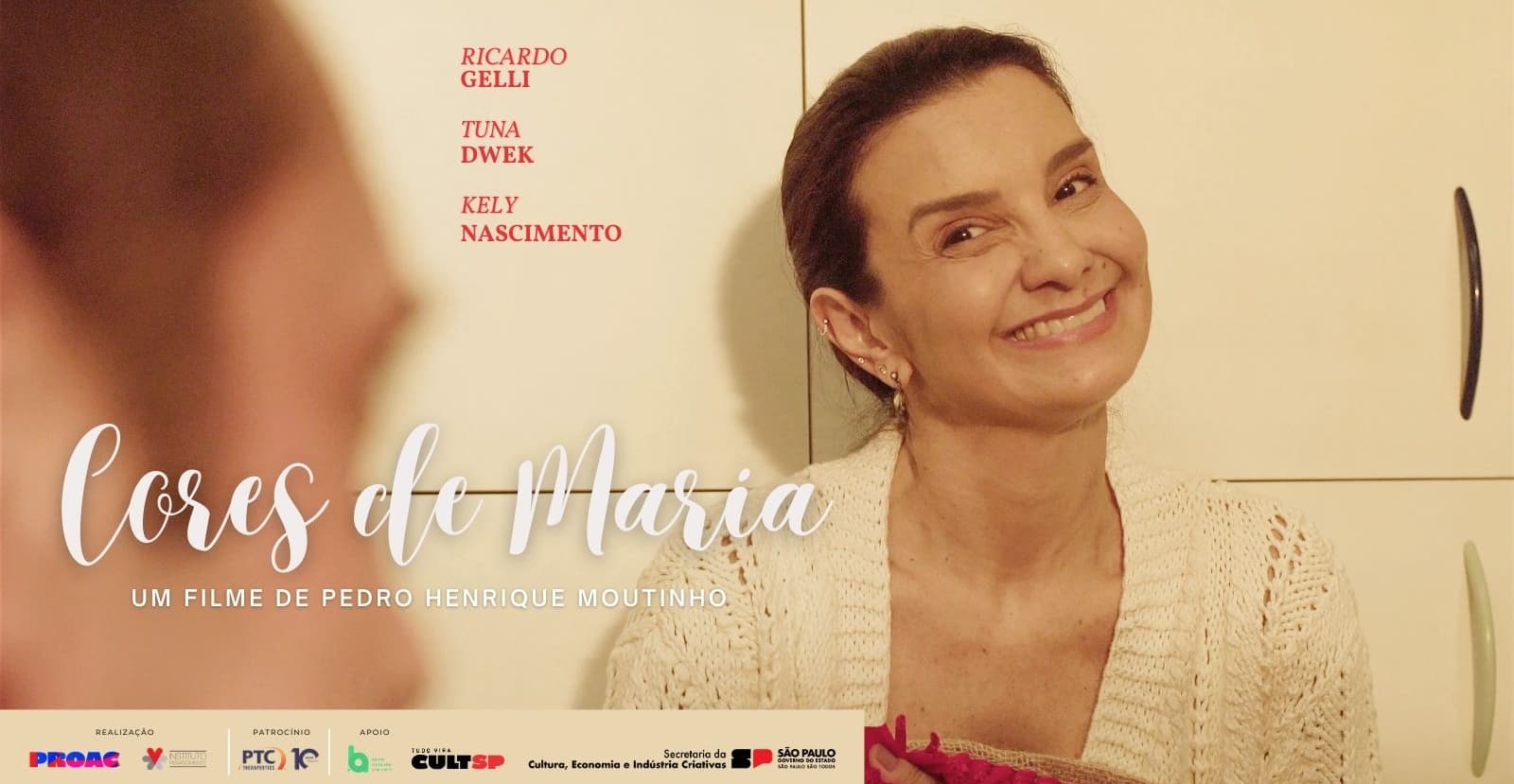 Banner do evento Exibição do curta Cores de Maria