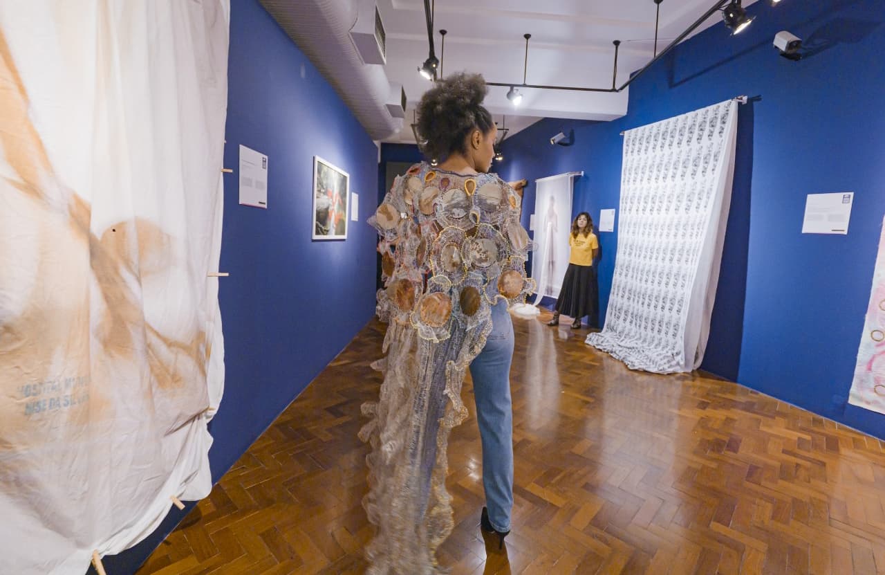 Banner do evento CONTEMPORÂNEO - Exposição Internacional de Arte Têxtil Contemporânea