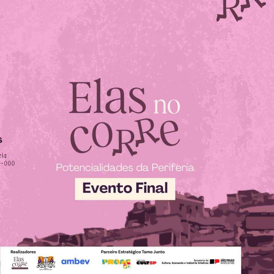 Banner do evento  Mulheridades: Transformando o Corre em Grana e Futuro