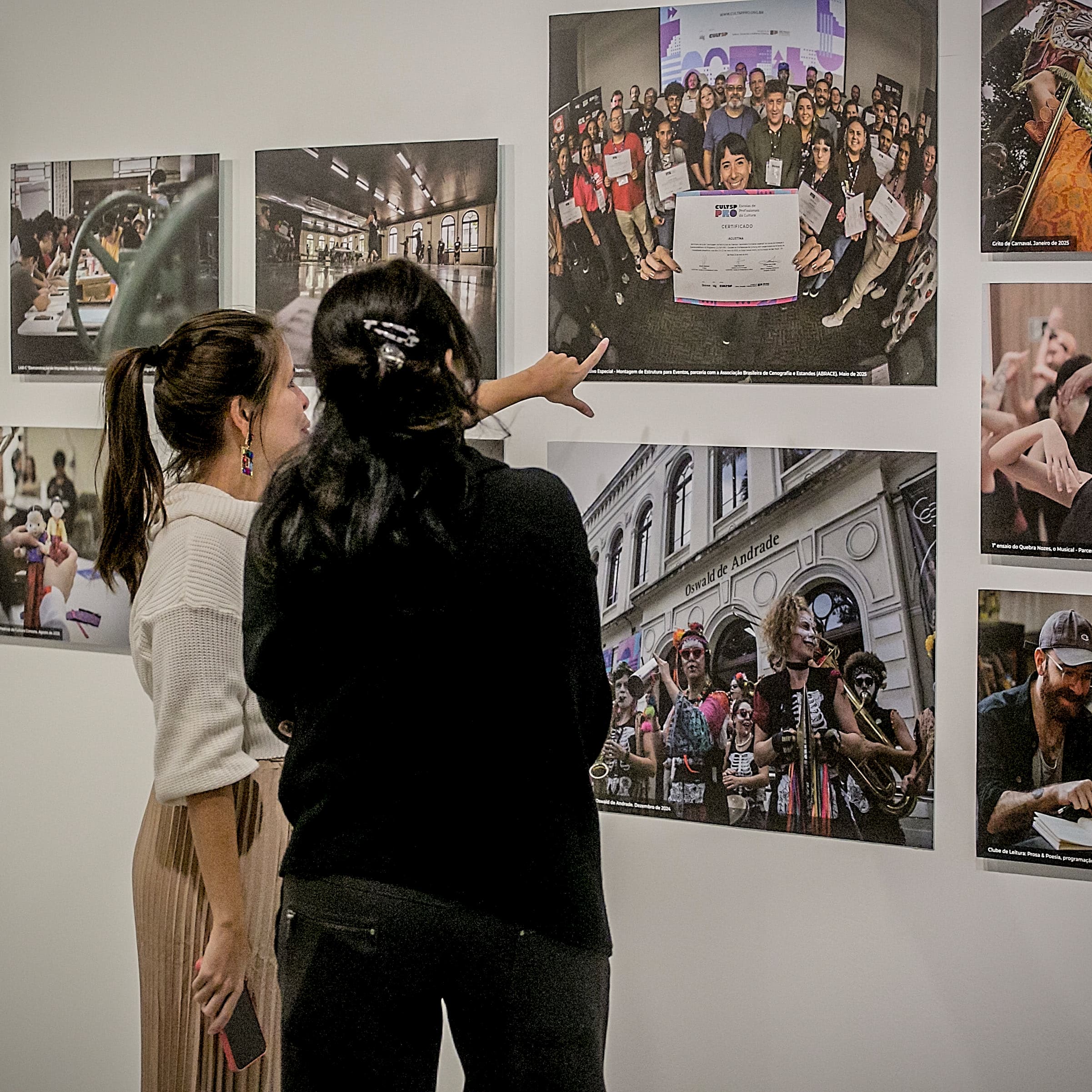 Banner do evento CULTSP PRO inaugura exposição “12x120” no Complexo Oswald de Andrade