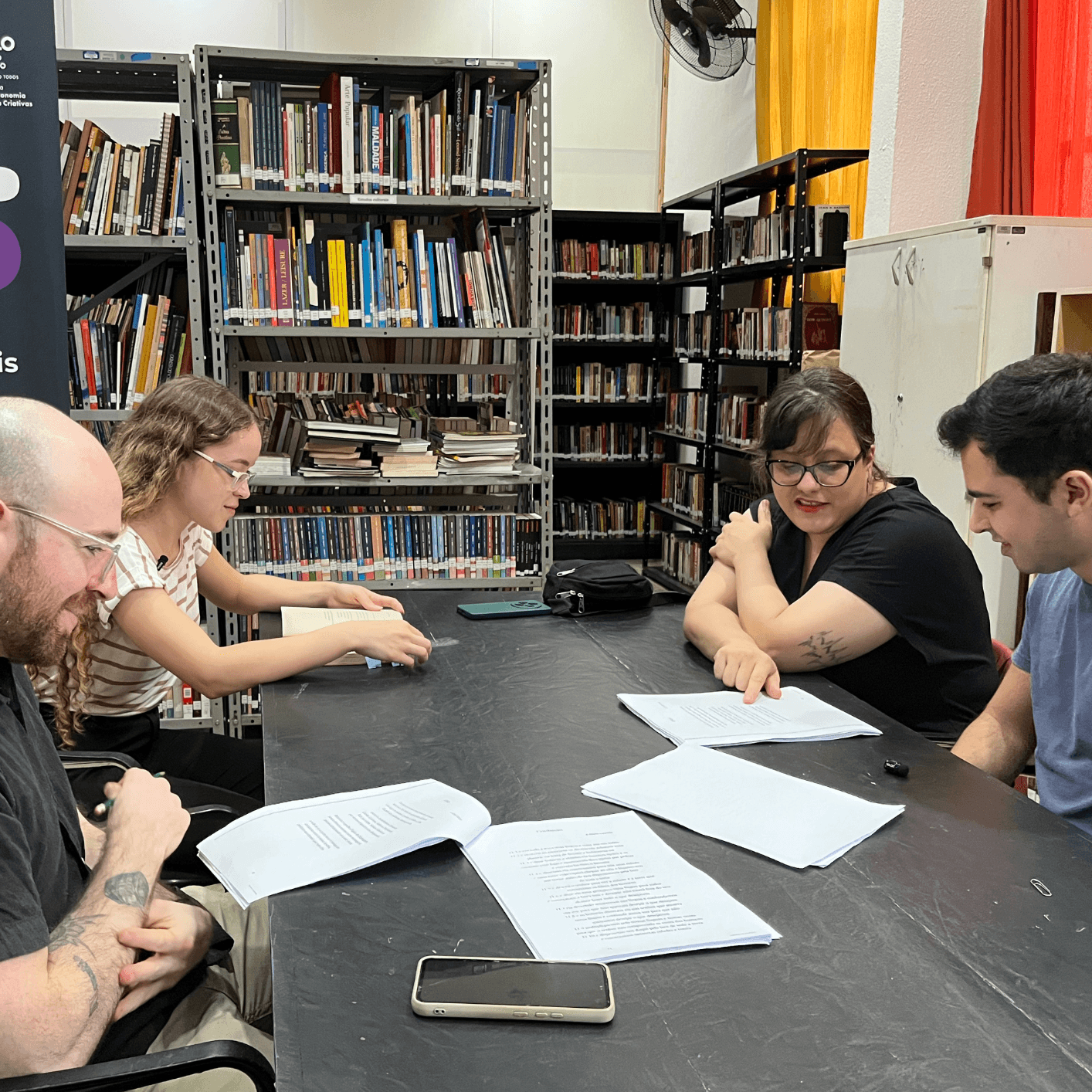 Banner do evento Clube de Leitura: Prosa & Poesia no Complexo Cultural Oswald de Andrade