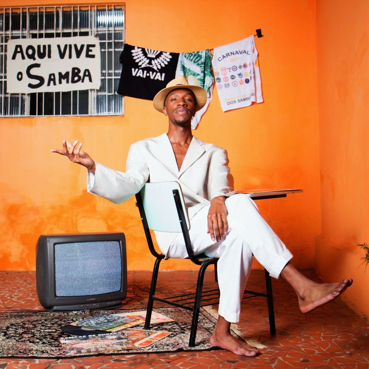 Banner do evento Pesquisa de Cria: Encontro de Saberes - Sambai por Nós 