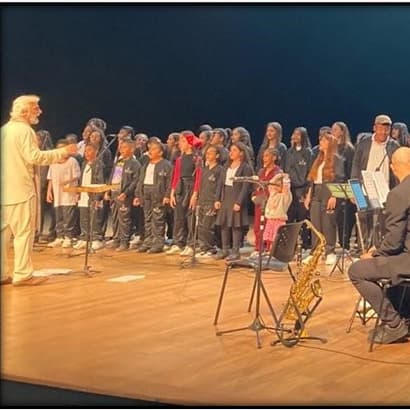 Banner do evento 2º Encontro de Grupos Musicais infantojuvenis e Orquestra Pimentinha -JASB