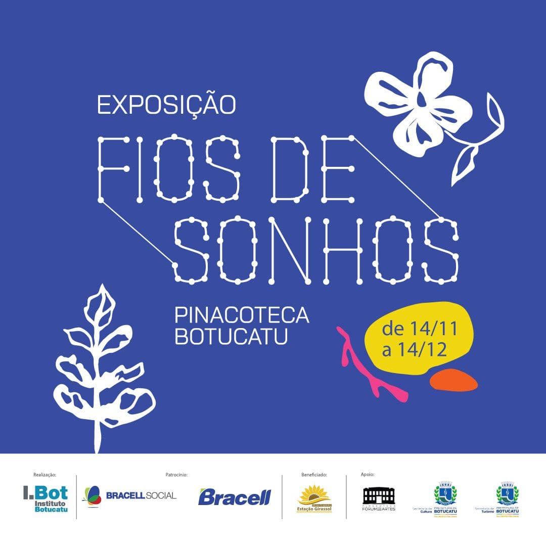 Banner do evento 🎨 EXPOSIÇÃO | “Fios de Sonhos” 🪡