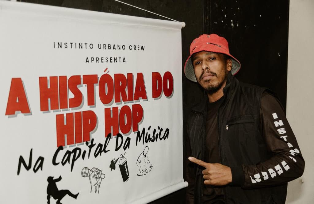 Banner do evento EXPOSIÇÃO “A HISTÓRIA DO HIP-HOP NA CAPITAL DA MÚSICA” VALORIZA TRAJETÓRIA DO MOVIMENTO 