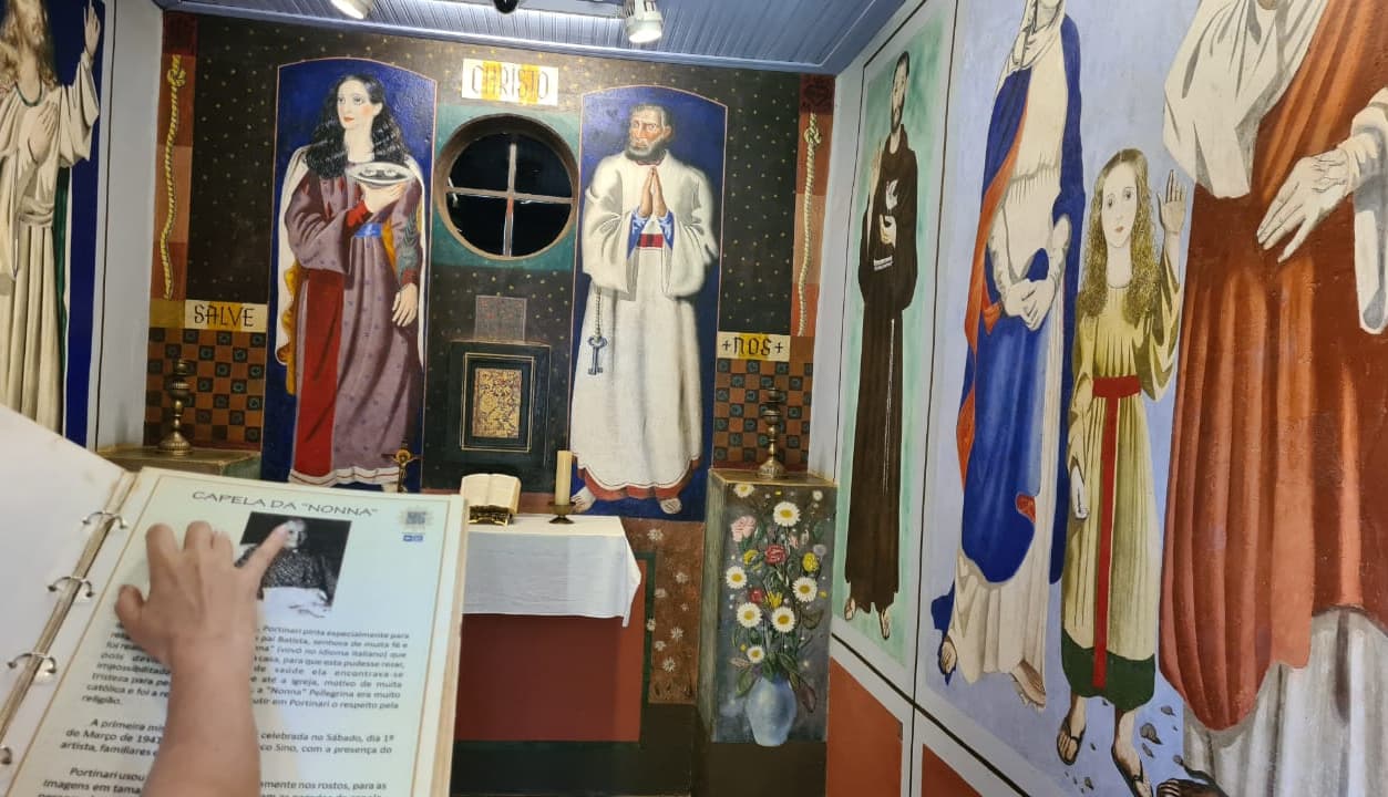 Banner do evento Virada Inclusiva: Portinari em Braille - O Olhar das Mãos