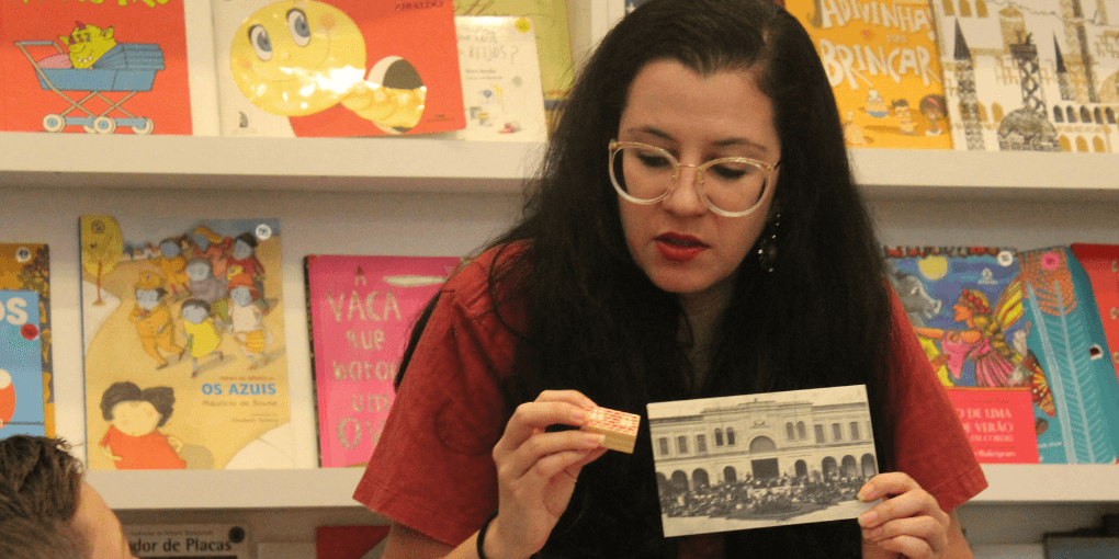 Banner do evento Mediação de Leitura | Elena e as palavras