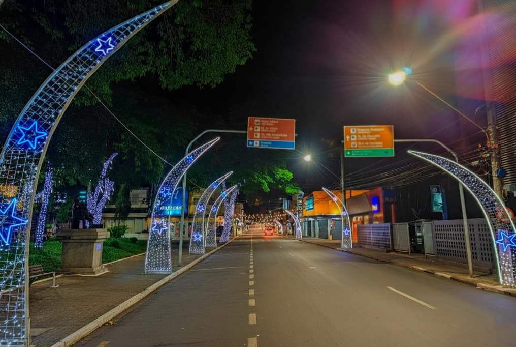 Banner do evento ARCOS DE LUZ ILUMINAM “NATAL ENCANTADO 2025”