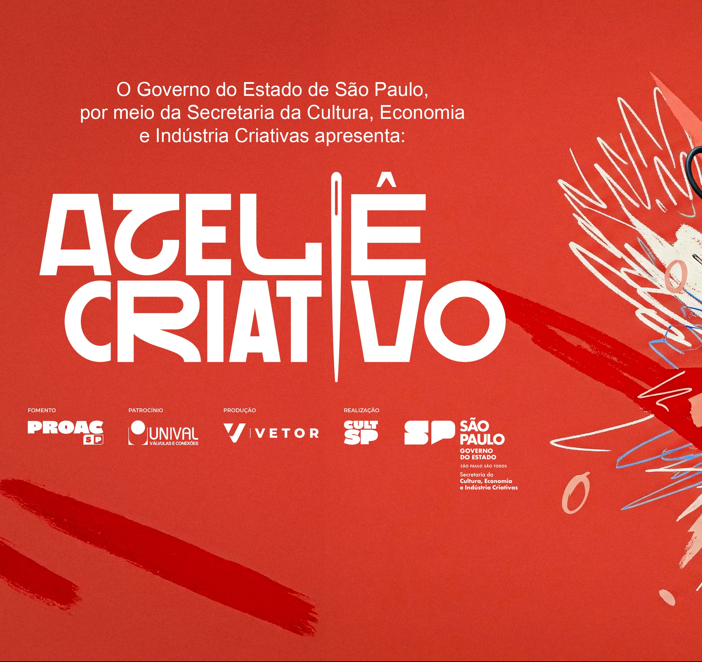 Banner do evento Ateliê Criativo
