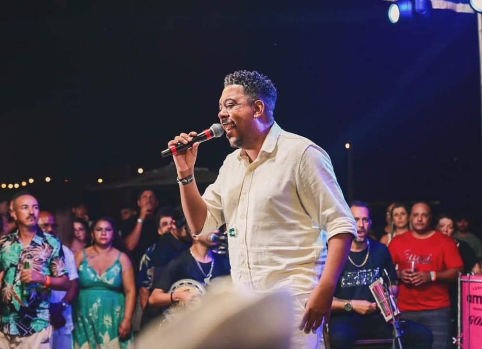 Banner do evento SAMBA É RAIZ NA NORTE - DIA NACIONAL DO SAMBA COM FABIANO FUBÁ ENTRE AMIGOS E CALDEIRÃO DA DOBRADA