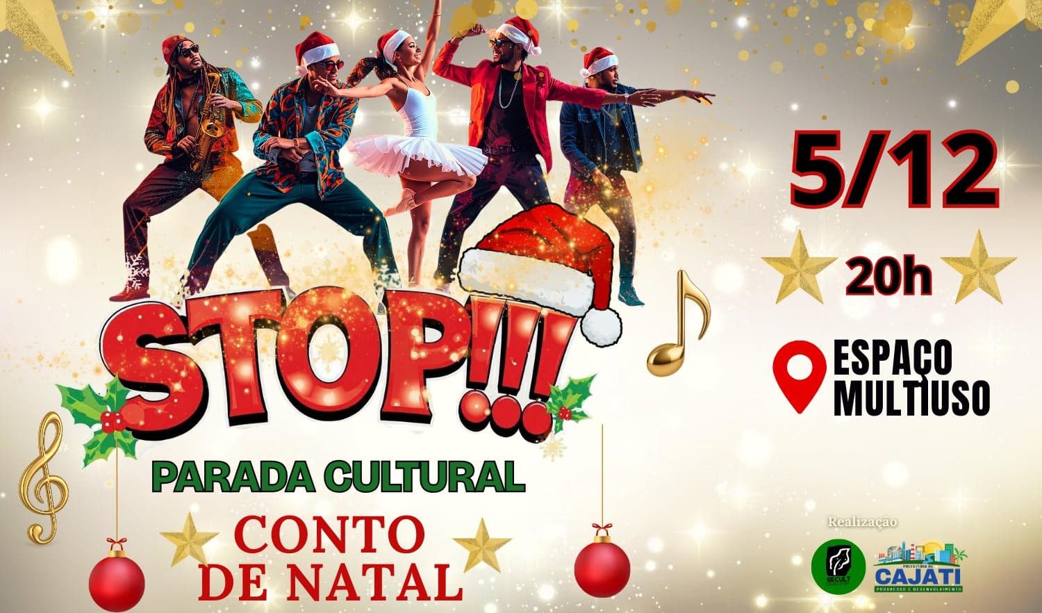 Banner do evento STOP PARADA CULTURAL
