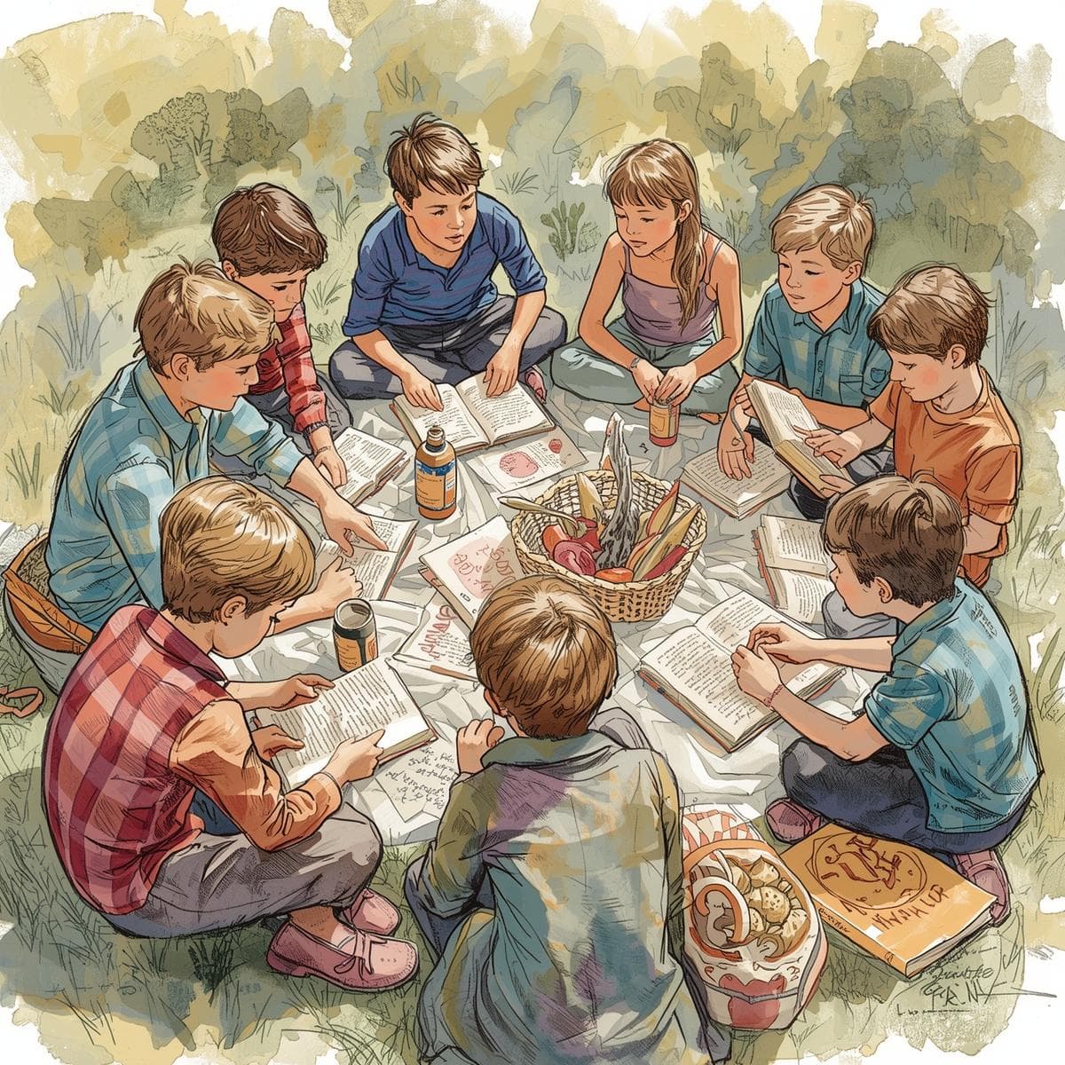 Banner do evento PIQUENIQUE LITERÁRIO – COM EQUIPE BIBLIOTECA