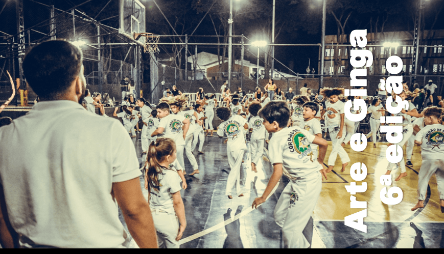 Banner do evento Projeto Arte e Ginga – 6ª edição - NÚCLEO ÍRIS DE LUZ