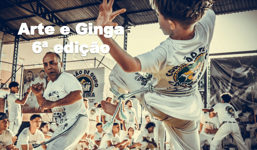 Banner do evento Projeto Arte e Ginga – 6ª edição - NÚCLEO CAJURU