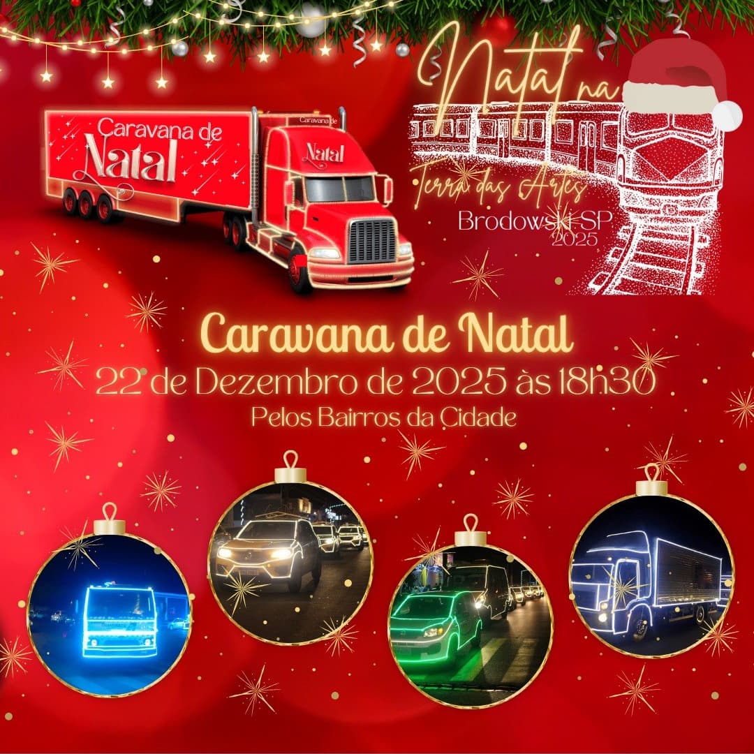 Banner do evento Caravana de Natal