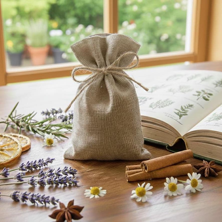 Banner do evento Férias no Museu: “Oficina Flores Medicinais - Sachê Aromático”