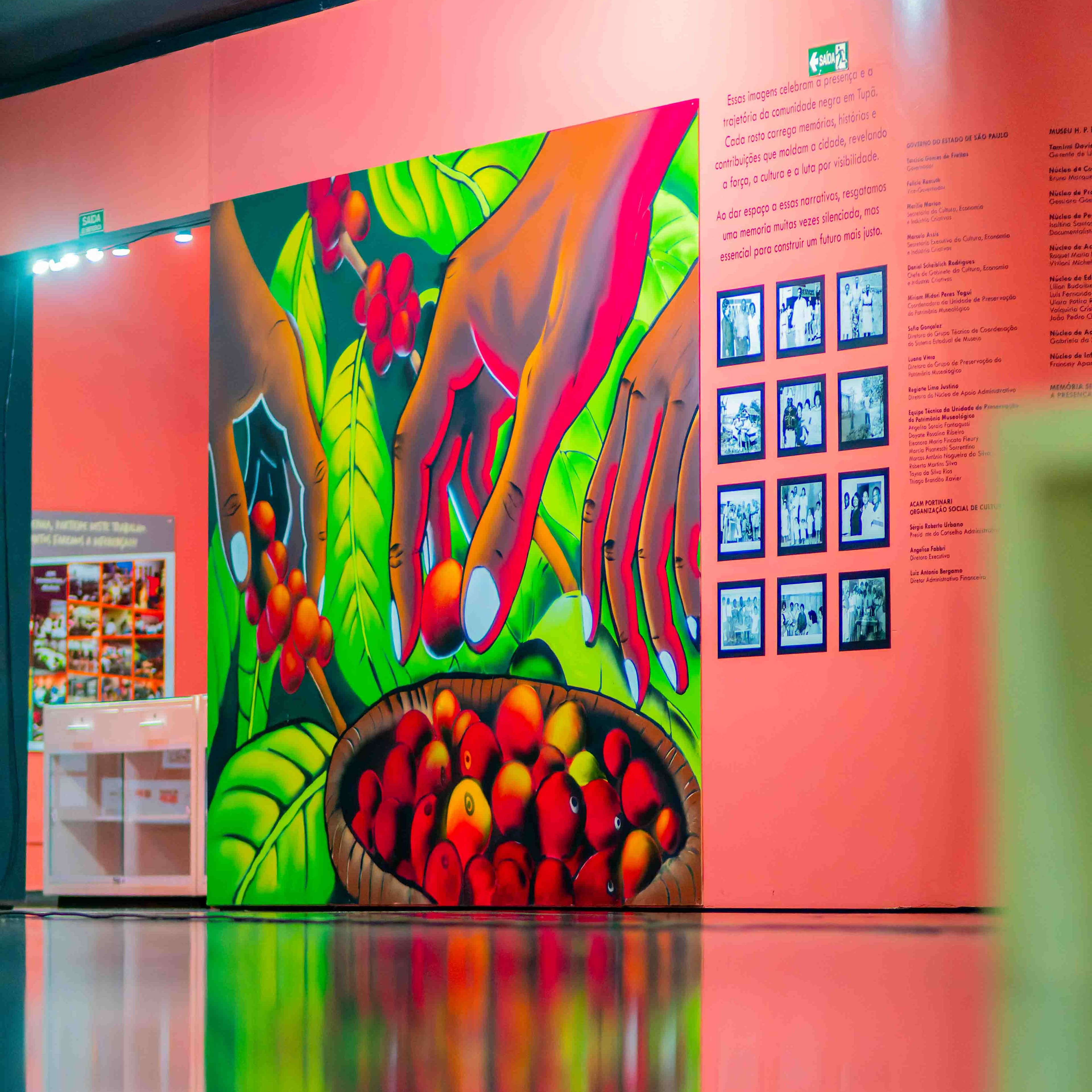 Banner do evento Exposição Temporária "Memória Silenciada: A Presença Negra em Tupã"